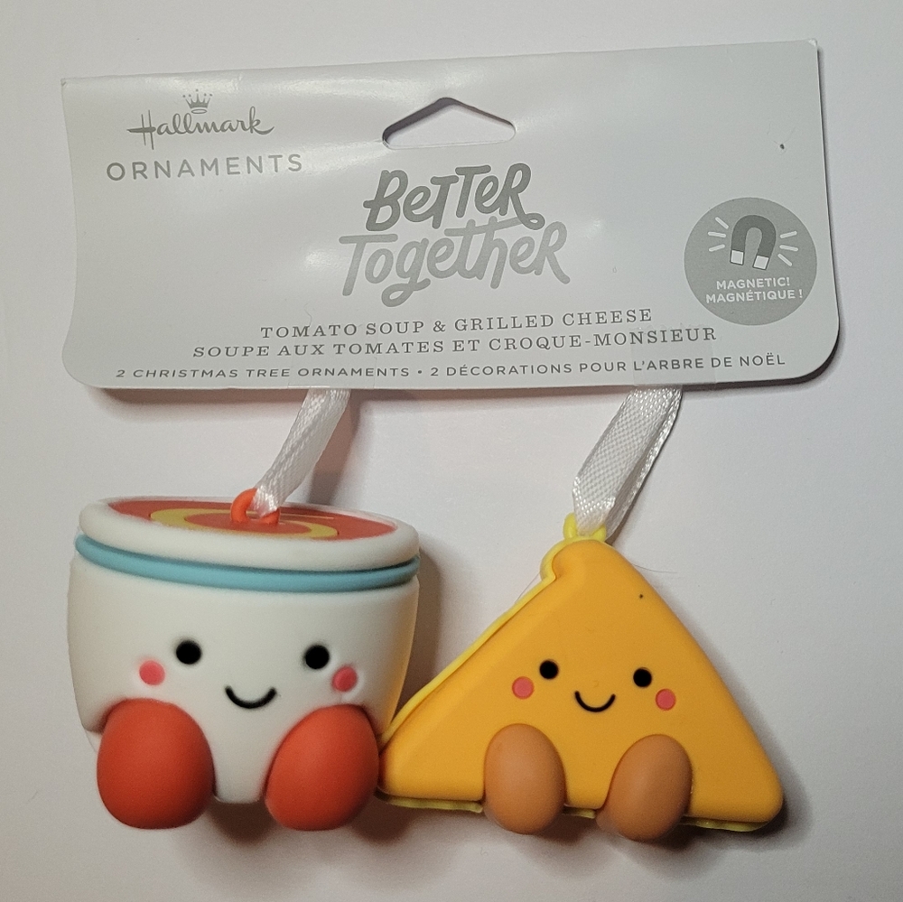 Hallmark Tomato Soup and Grilled Cheese Ornaments